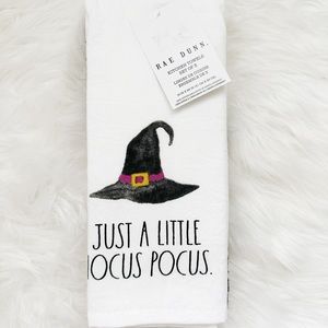 NEW Rae Dunn Just A Little Hocus Pocus Set of 3 Kitchen Towels